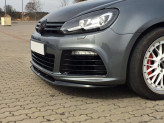 Maxton Design spoiler predného nárazníka VW Golf VI R Cupra look - carbon look
