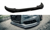 Maxton Design hybridný spoiler predného nárazníka AUDI A6 / S6 C7 pred FL - ABS + carbon look