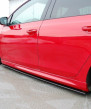 Maxton Design bočné prahové lišty VW Golf VI GTI 35th / R20 - čierny lesklý