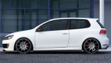 Maxton Design bočné prahové lišty VW Golf VI GTI 35th / R20 - čierny lesklý