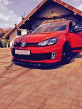 Maxton Design spoiler predného nárazníka VW Golf VI GTI 35th - čierny lesklý