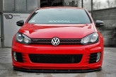 Maxton Design spoiler predného nárazníka VW Golf VI GTI 35th Ver.2 - carbon look