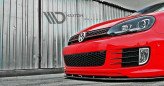 Maxton Design spoiler predného nárazníka VW Golf VI GTI 35th Ver.2 - carbon look