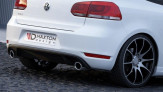 Maxton Design bočné spoilery zadného nárazníka VW Golf VI GTI 35th - čierny lesklý