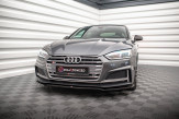 Maxton Design spoiler predného nárazníka AUDI A5 S-Line / S5 B9 Coupe/Sportback Ver.1 - carbon look