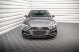 Maxton Design spoiler predného nárazníka AUDI A5 S-Line / S5 B9 Coupe/Sportback Ver.1 - carbon look