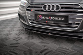 Maxton Design spoiler predného nárazníka AUDI A5 S-Line / S5 B9 Coupe/Sportback Ver.2 - carbon look