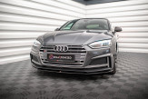 Maxton Design spoiler predného nárazníka AUDI A5 S-Line / S5 B9 Coupe/Sportback Ver.2 - carbon look