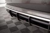 Maxton Design difúzor zadného nárazníka Street Pro AUDI S5 B9 Coupe/Sportback - čierno-červený