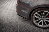Maxton Design bočné spoilery zadného nárazníka Street Pro AUDI S5 B9 Sportback - čierne