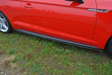 Maxton Design bočné prahové lišty AUDI A5 S-Line / S5 B9 Coupe - carbon look