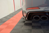 Maxton Design bočné spoilery zadného nárazníka AUDI S5 B9 Coupe - čierny lesklý