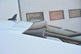 Maxton Design spoiler na zadné okno ŠKODA Superb III pred/po FL liftback - carbon look