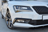 Maxton Design rámiky svetiel ŠKODA Superb III - carbon look