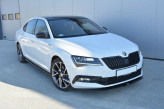 Maxton Design rámiky svetiel ŠKODA Superb III - carbon look