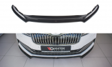 Maxton Design spoiler predného nárazníka ŠKODA Superb III po FL Ver.1 - carbon look