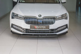 Maxton Design spoiler predného nárazníka ŠKODA Superb III po FL Ver.2 - carbon look