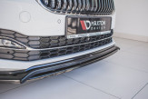 Maxton Design spoiler predného nárazníka ŠKODA Superb III po FL Ver.3 - carbon look