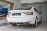 Maxton Design spoiler zadného nárazníka ŠKODA Superb III po FL Sportline/L&K - čierny lesklý