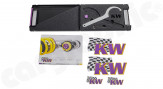 KW Suspensions V2 INOX nastaviteľný podvozok - výška a odskok VW Golf 7 + KW Cancellation Kit
