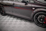 Maxton Design bočné prahové lišty SEAT Leon 1P Cupra / FR - čierny lesklý