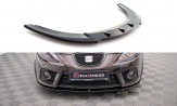 Maxton Design spoiler predného nárazníka SEAT Leon 1P Cupra / FR pred FL - čierny lesklý