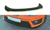 Maxton Design spoiler predného nárazníka SEAT Leon 1P Cupra / FR po FL Ver.2 - čierny lesklý