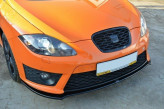 Maxton Design spoiler predného nárazníka SEAT Leon 1P Cupra / FR po FL Ver.2 - carbon look