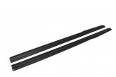 Maxton Design bočné prahové lišty AUDI TTS / TT S-Line 8J - čierny lesklý