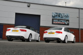 Catback výfuk AUDI A4 B8 2,0 TDI Milltek Sport SSXAU437 - 2 koncovky černé