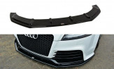 Maxton Design spoiler predného nárazníka AUDI TTRS 8J Ver.1 - čierny lesklý