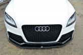 Maxton Design spoiler predného nárazníka AUDI TTRS 8J Ver.1 - carbon look