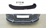 Maxton Design Racing spoiler predného nárazníka AUDI S3 8P po FL - čierny lesklý