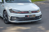 Maxton Design spoiler predného nárazníka VW Polo AW GTI Ver.1 - čierny lesklý