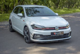 Maxton Design spoiler predného nárazníka VW Polo AW GTI Ver.1 - čierny lesklý