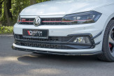 Maxton Design spoiler predného nárazníka VW Polo AW GTI Ver.1 - carbon look