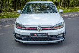 Maxton Design spoiler predného nárazníka VW Polo AW GTI Ver.3 - čierny lesklý