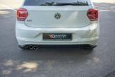 Maxton Design bočné spoilery zadného nárazníka VW Polo AW GTI - carbon look