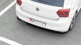 Maxton Design bočné spoilery zadného nárazníka VW Polo AW GTI Ver.2 - čierny lesklý