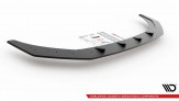 Maxton Design spoiler predného nárazníka Racing Durability VW Polo AW GTI - čierno červený 