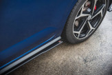 Maxton Design bočné prahové lišty Racing Durability VW Polo AW GTI - čierny 