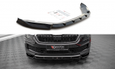 Maxton Design spoiler predného nárazníka ŠKODA Kodiaq po FL Ver.1 - carbon look