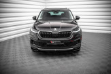 Maxton Design spoiler predného nárazníka ŠKODA Kodiaq po FL Ver.2 - čierny lesklý