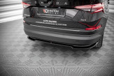 Maxton Design stredový spoiler zadného nárazníka ŠKODA Kodiaq po FL - carbon look