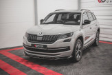 Maxton Design spoiler predného nárazníka ŠKODA Kodiaq Sportline / RS - čierny lesklý