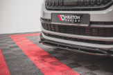 Maxton Design spoiler predného nárazníka ŠKODA Kodiaq Sportline / RS - carbon look