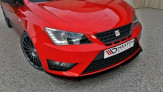 Maxton Design spoiler predného nárazníka SEAT Ibiza Cupra 6J po FL - čierny lesklý