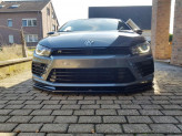 Maxton Design spoiler predného nárazníka VW Scirocco 3 R po FL Ver.1 - carbon look