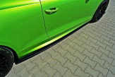 Maxton Design bočné prahové lišty VW Scirocco 3 R pred FL - čierny lesklý