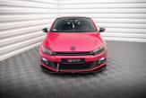 Maxton Design spoiler predného nárazníka VW Scirocco 3 Ver.2 - čierny lesklý